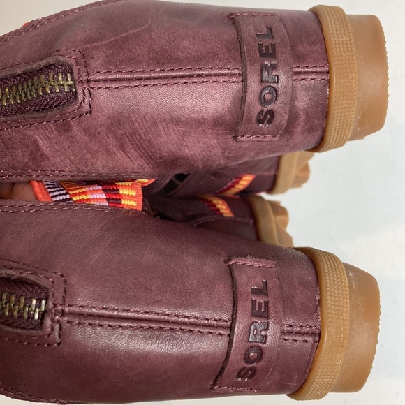 SOREL Joanie II Strap Stripes Sandal 6.5 Platform Beach Maximalist Resortwear - Picture 13 of 16